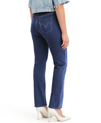 Women's Classic Mid Rise Straight-Leg Jeans