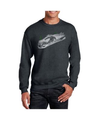 Men's Word Art Ski Crewneck Sweatshirt