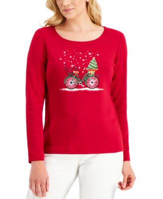 macy's holiday party tops