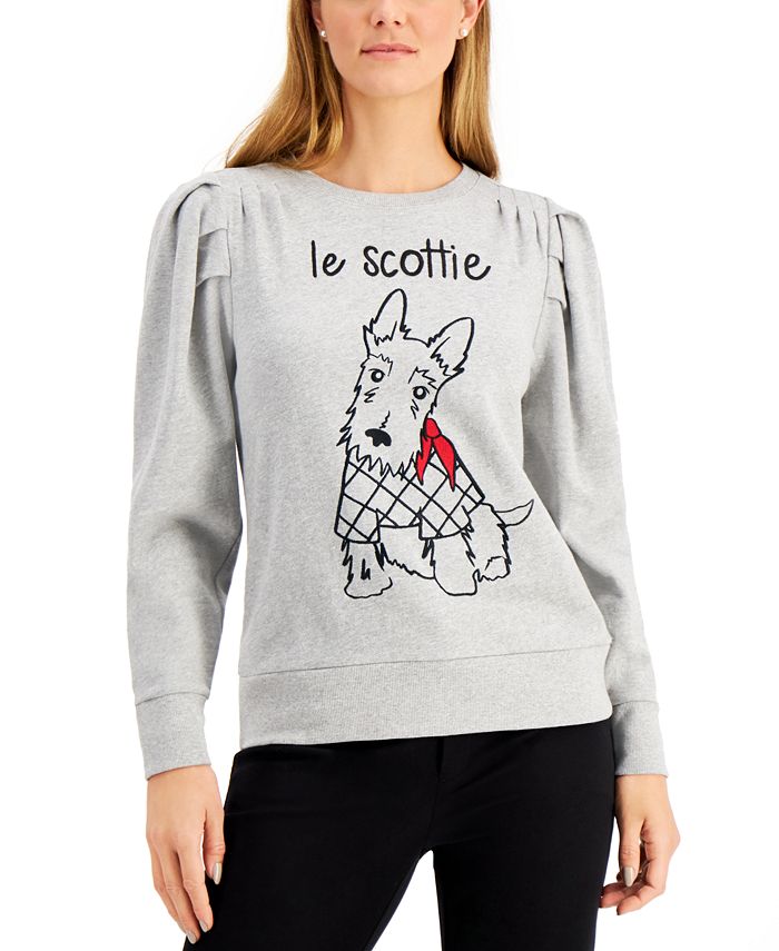 Charter club deals scottie sweater