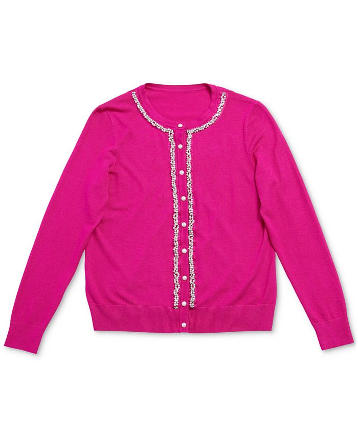 Charter Club Petite Embellished Cardigan, Created for Macy's - Macy's