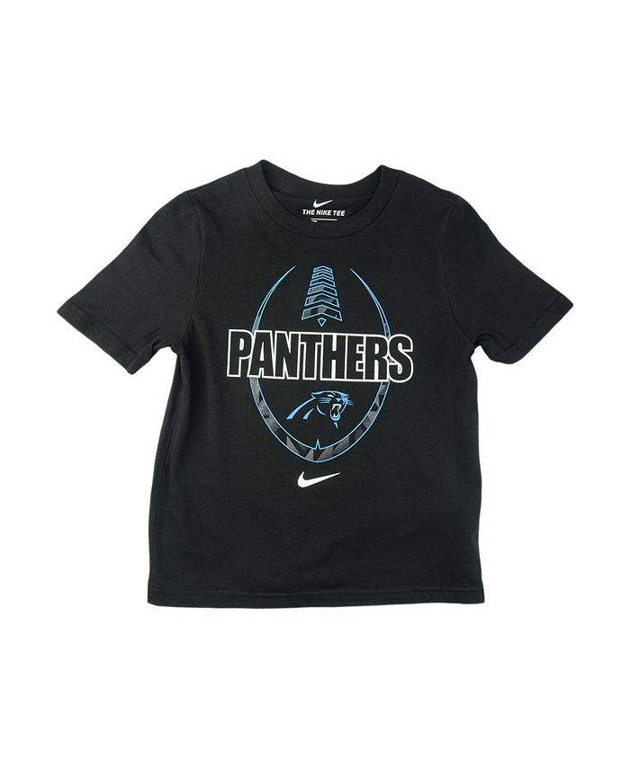 Nike Carolina Panthers Kids Football Icon T-Shirt - Macy's