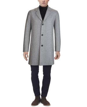 Cole Haan Men's Melton Classic-Fit Topcoat