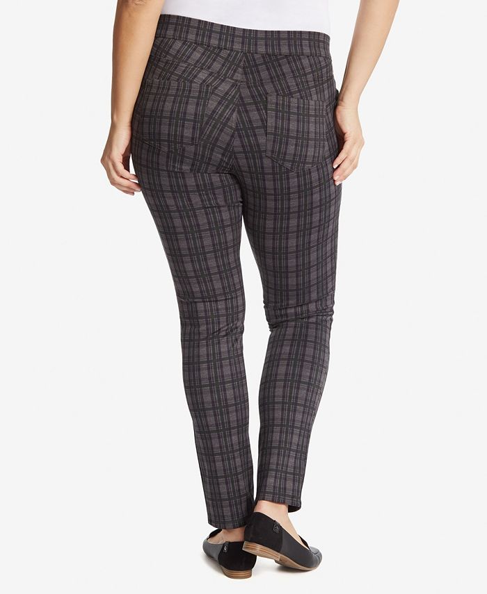 Gloria Vanderbilt Women's Plus Size Avery Pull on Slim Short Pant - Macy's