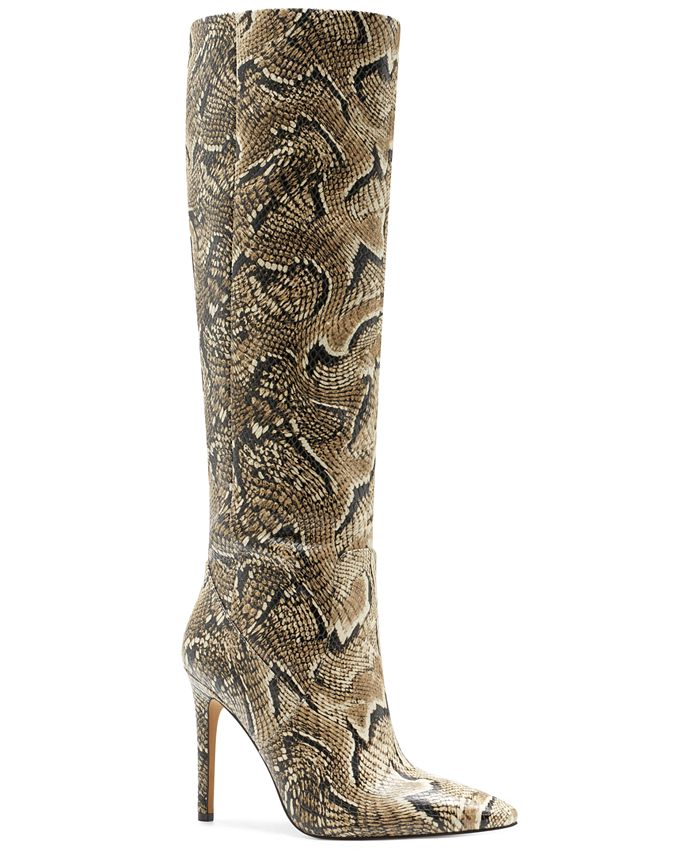 Vince Camuto Women's Fendels Wide-Calf Stiletto Boots - Macy's