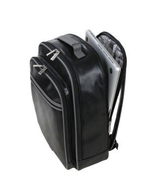 ben sherman leather backpack