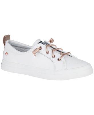womens white sperry sneakers