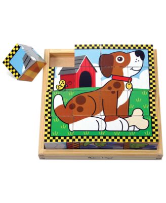 Melissa and Doug Kids Toy, Pets Cube Puzzle