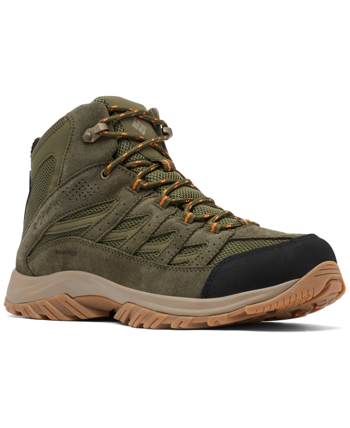 Columbia Men's Crestwood Waterproof Mid-height Hiking Boots Men's Shoes