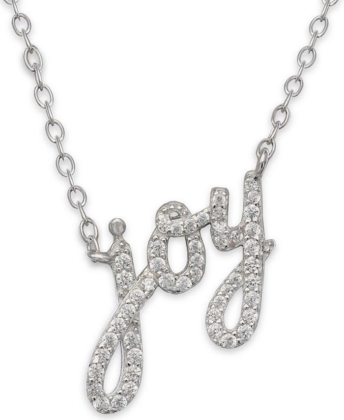 Macy's sale name necklace