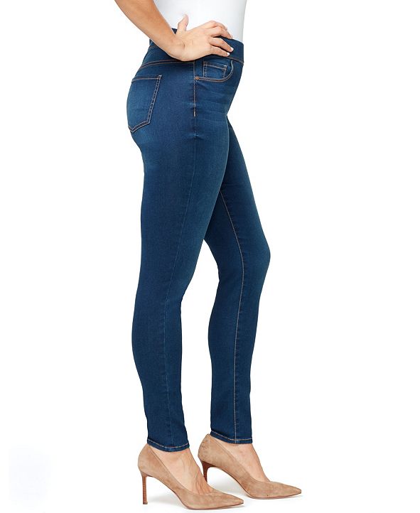 gloria vanderbilt pull on jeans