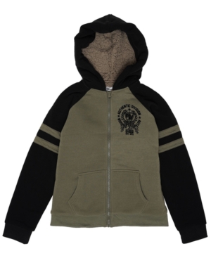 Epic Threads Big Boys Full Zip Hooded Fleece Jacket