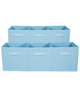 Foldable Storage Cubes with Handle- for Organizing Home, Shelves, Nursery, Playroom
