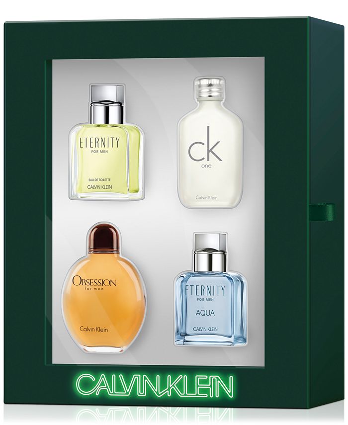 domineren argument Bezienswaardigheden bekijken Calvin Klein Men's 4-Pc. Classics Gift Set & Reviews - Perfume - Beauty -  Macy's