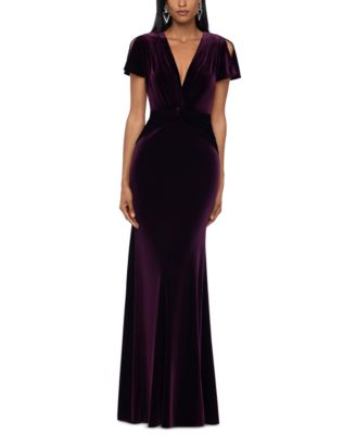 xscape velvet gown