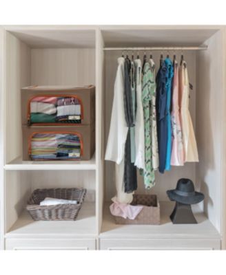 Storage Box with Small Window, Set of 2