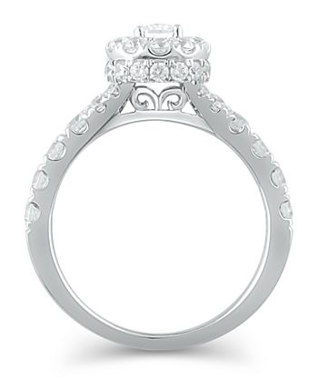 Macy's - Diamond Pear-Cut Halo Bridal Set (2. ct. t.w.)