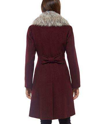 Kate spade 2025 skirted wrap coat