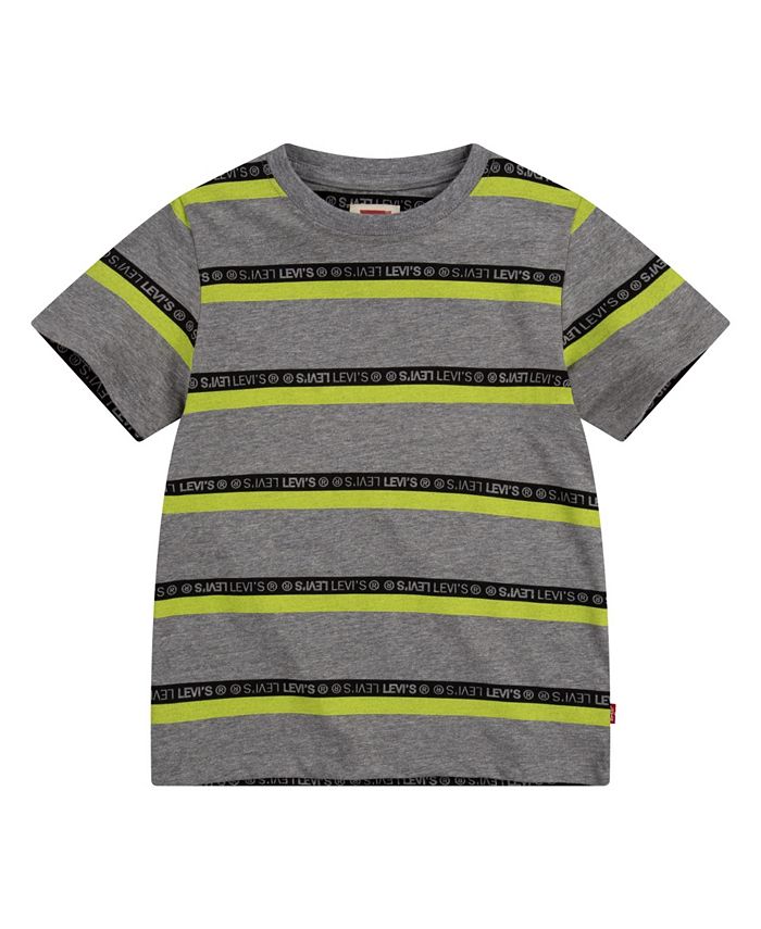 Levi's Little Boys Striped Logo T-Shirt & Reviews - Shirts & Tops ...