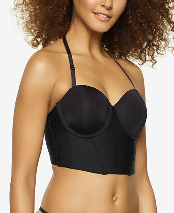 Strapless backless bras with clear back, gel cup bra: Papillon 2808