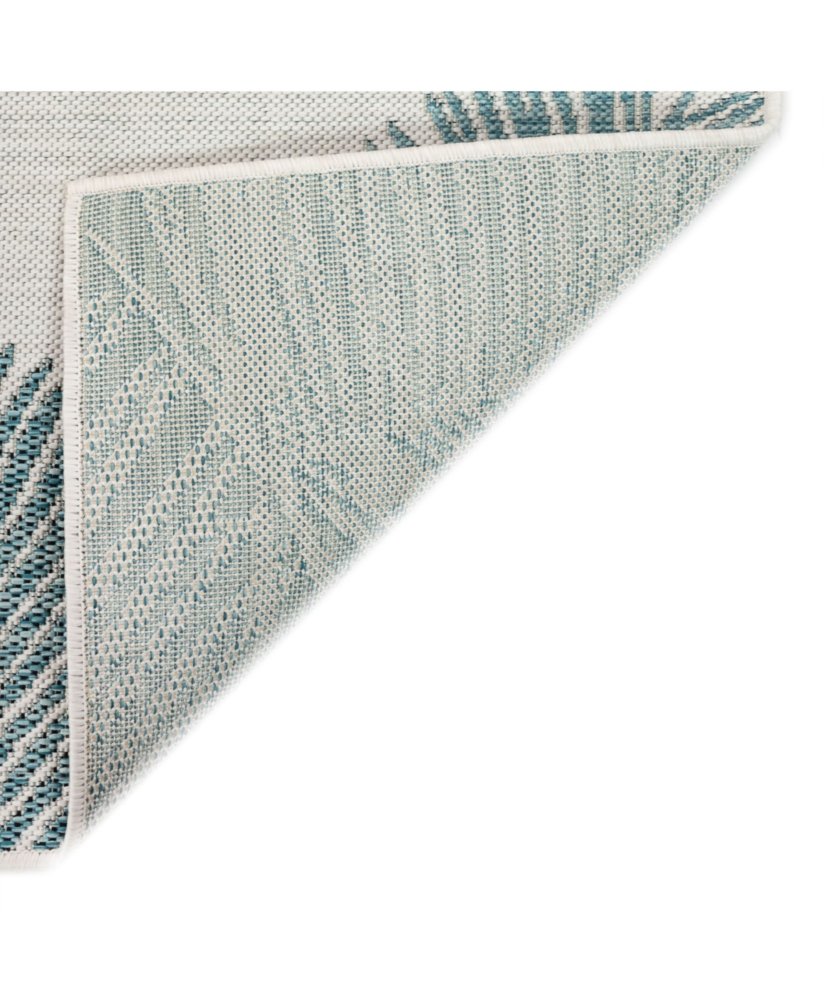 Liora Manne' Carmel Palm 6'6" x 9'4" Outdoor Area Rug