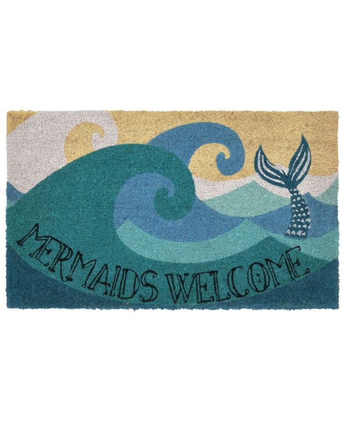Liora Manne' Liora Manne Natura Mermaids Ocean 2' x 3' Area Rug