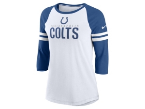 Nike Indianapolis Colts Women's Three Quarter Sleeve Raglan Shirt