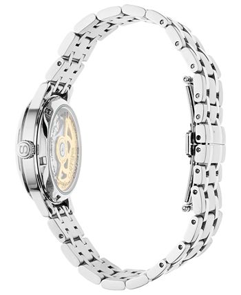 Seiko Women's Automatic Presage Stainless Steel Bracelet Watch  &  Reviews - All Watches - Jewelry & Watches - Macy's