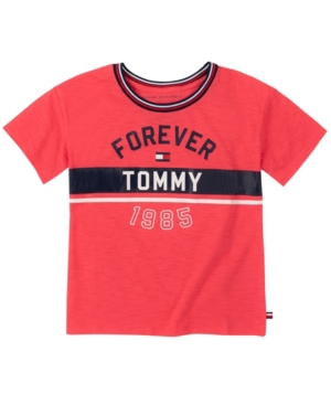 image of Tommy Hilfiger Big Girls Forever Tommy Tee