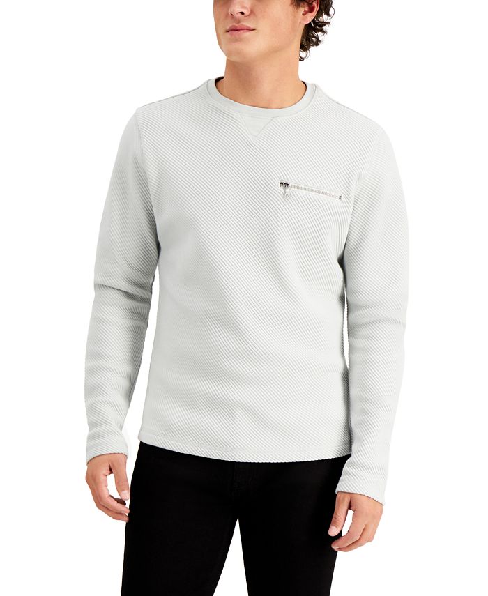 INC International Concepts Men's Ottoman Ribbed TShirt, Created for