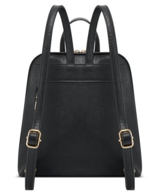 macy's black backpack