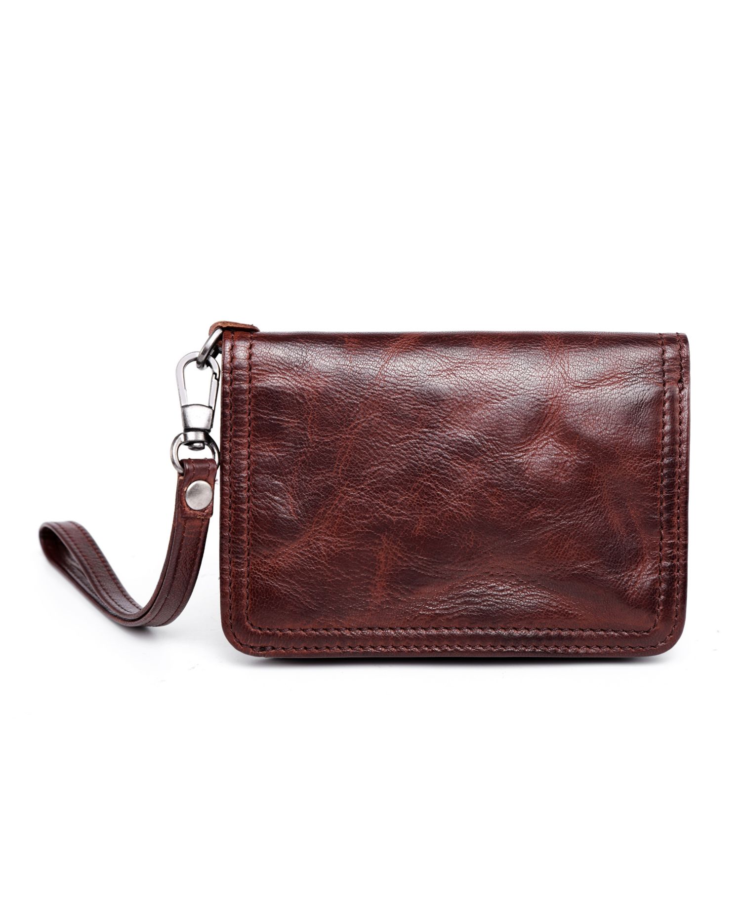 Women's Genuine Leather Basswood Clutch