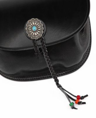 Women's Genuine Leather Garden Peony Crossbody