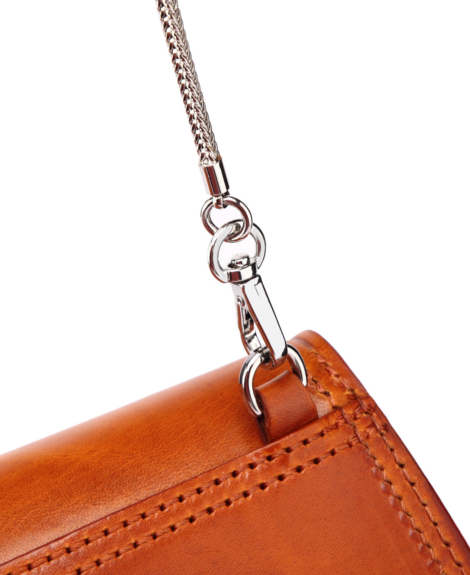Women's Genuine Leather Garden Peony Crossbody