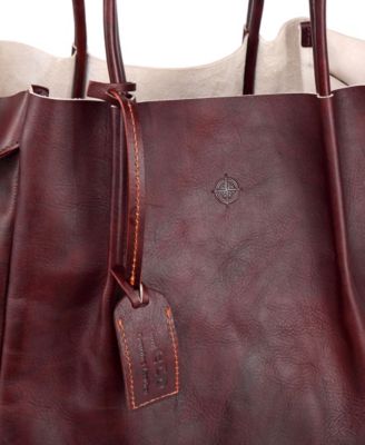 Women's Genuine Leather Sprout Land Tote Bag