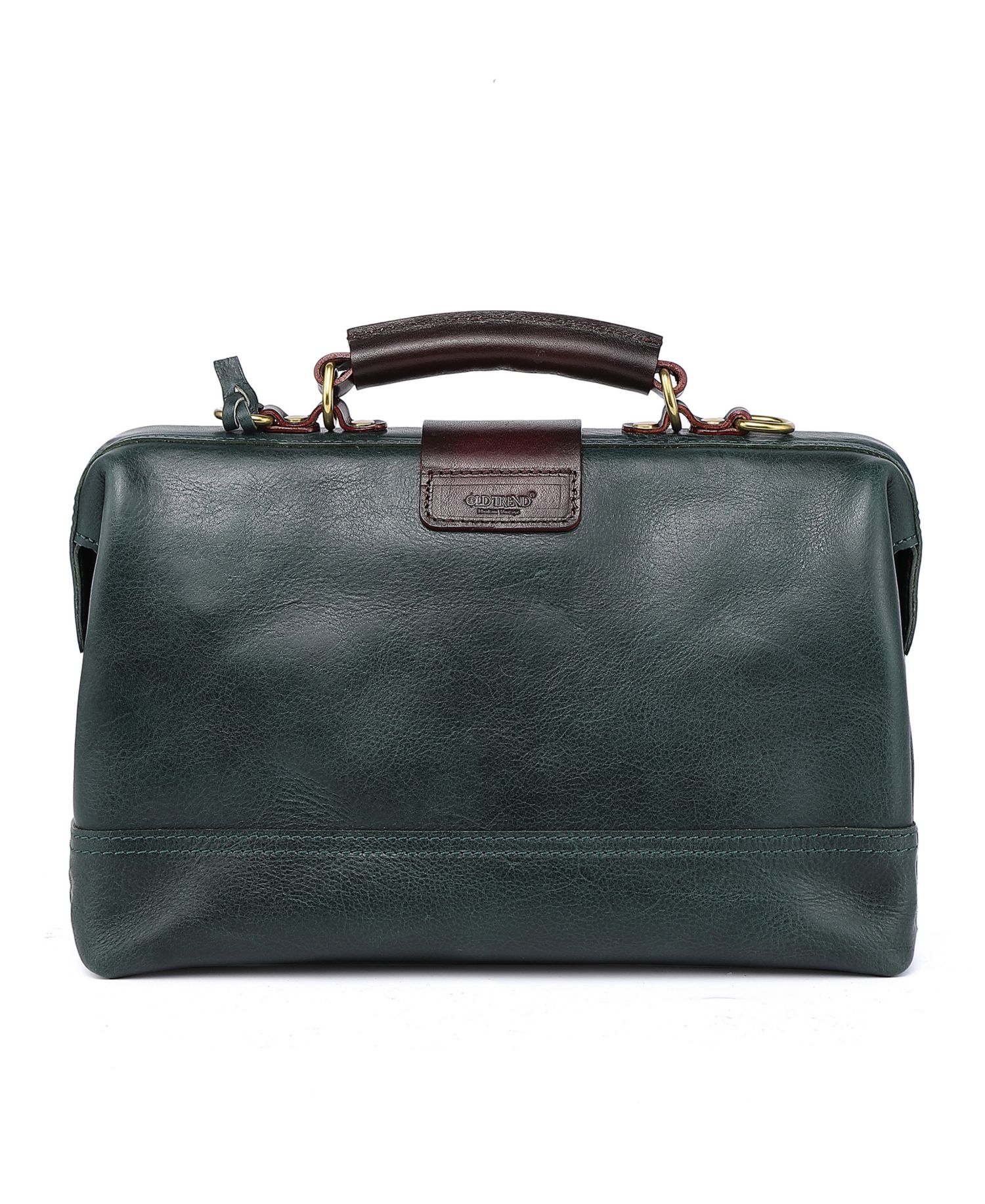 Doctor Small Leather Crossbody Satchel Bag