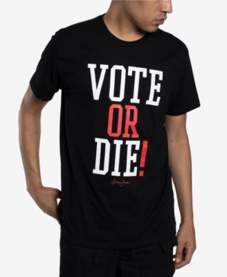 Sean John Graphic Tee - Protest Design With Embroidered Patches - Unisex Short Sleeve - View #8