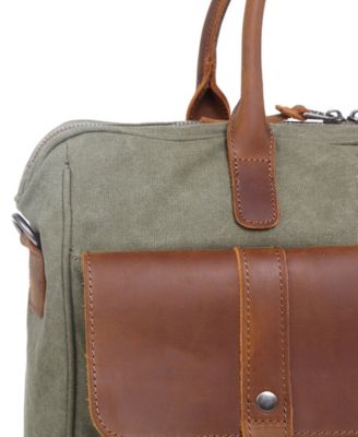 Canvas Valley Hill Computer Brief Bag