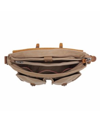 Hudson Canvas Messenger Bag