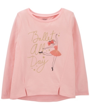 image of Carter-s Big Girl Ballerina Jersey Tee