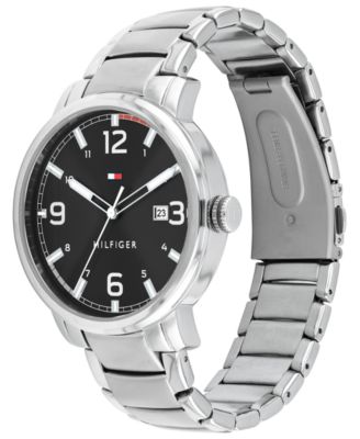 Men's Stainless Steel Bracelet Watch 44mm, Created for Macy's
