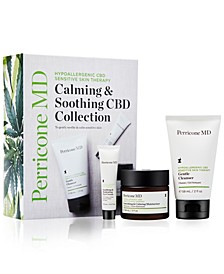 3-Pc. Hypoallergenic CBD Sensitive Skin Therapy Calming & Soothing CBD Set