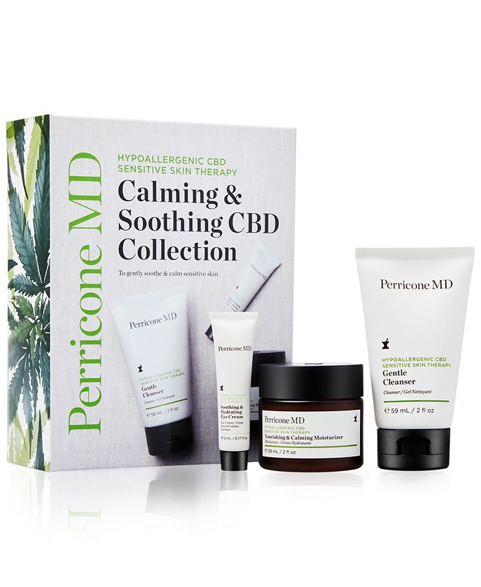 Perricone MD - 3-Pc. Hypoallergenic CBD Sensitive Skin Therapy Calming & Soothing CBD Set
