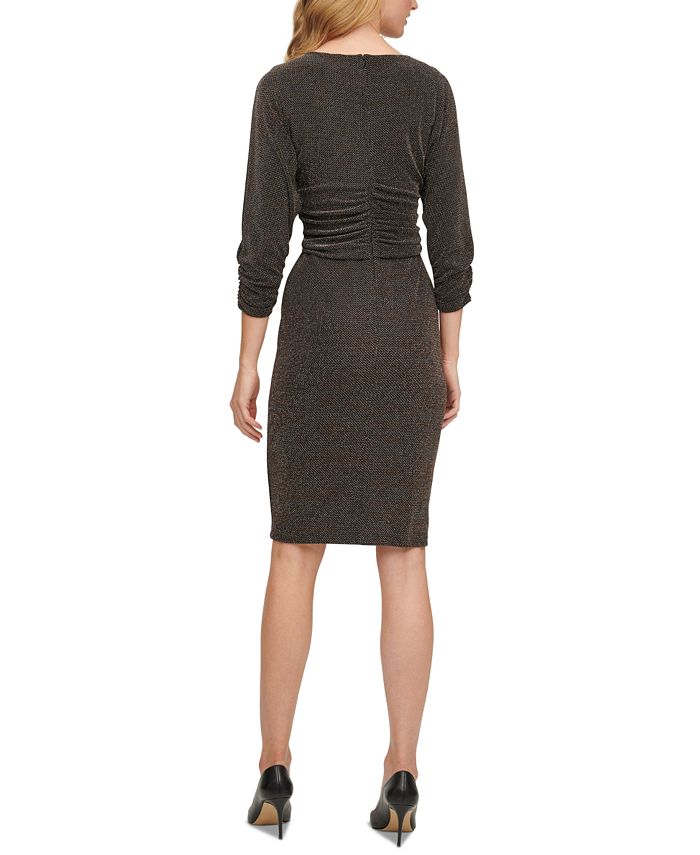 DKNY Blouson Knit Sheath Dress & Reviews - Dresses - Women - Macy's