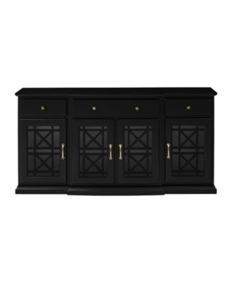 Walker Edison 60" Tiered Fretwork Sideboard