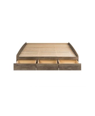 Prepac King Mate's Platform Storage Bed with 6 Drawers