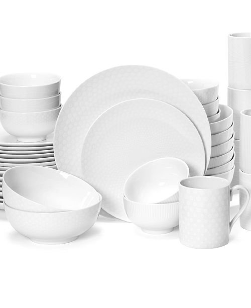 Mikasa Casual China 40 Pc Dinnerware Set Collection Reviews
