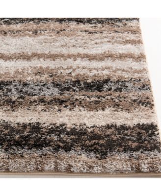 CLOSEOUT! Urban Exposure Mount Vernon Black 5' x 7'6" Area Rug