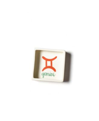 Zodiac Square Trinket Bowl - Gemini