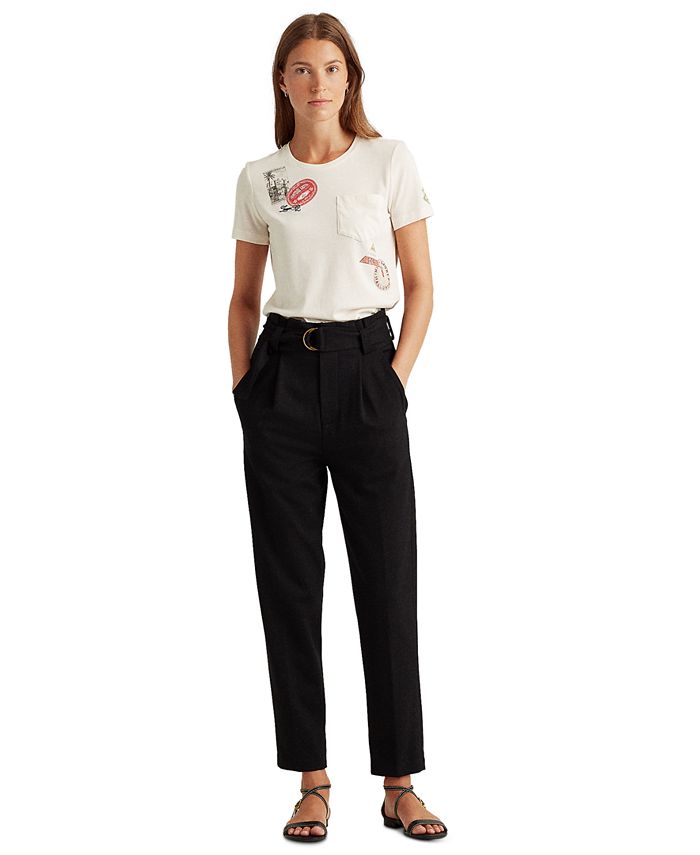 ralph lauren t shirts women's macy's
